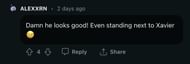Screenshot of user @Alexxrn's comment (Image via Reddit)